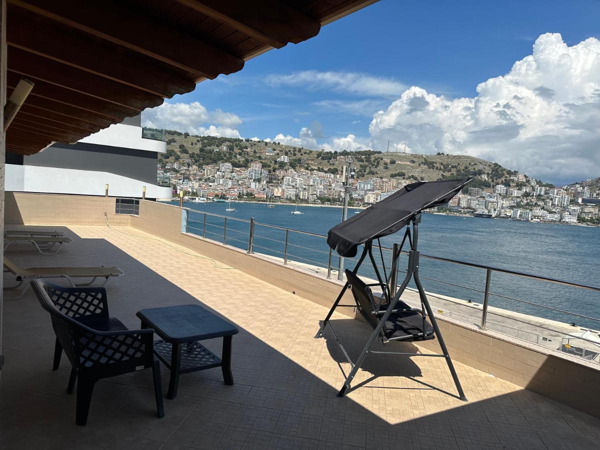 Penthouse Sea View Apartment Sarandë Exterior foto